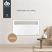 Конвектор Domfy DCW-CH1015 1500Вт белый DCW-CH1015