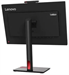 Монитор Lenovo 23.8" ThinkVision T24v-30 черный IPS LED 4ms 16:9 HDMI M/M Cam матовая HAS Piv 1000:1 63D8MAT3UK