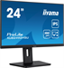 Монитор Iiyama 23.8" ProLite XUB2492HSU-B6 черный IPS LED 0.4ms 16:9 HDMI M/M матовая HAS Piv 250cd  XUB2492HSU-B6