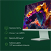 Монитор Digma Pro 27" Art L зеленый IPS LED 5ms 16:9 HDMI M/M матовая 300cd 178гр/178гр 2560x1440 16 DM27SP03-1