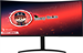 Монитор Bloody 34" MN340W черный VA LED 1ms 21:9 HDMI M/M матовая HAS Piv 300cd 178гр/178гр 3440x144 MN340W