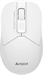 Мышь A4Tech Fstyler FG12 белый оптическая 1200dpi беспров. USB 3but (FG12 WHITE) FG12 WHITE