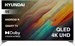 Телевизор QLED Hyundai 55" H-LED55QBU7500 Android TV Frameless черный/серебристый 4K Ultra HD 60Hz D H-LED55QBU7500