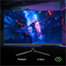 Монитор Digma 23.8" Overdrive 24P410F черный IPS LED 1ms 16:9 HDMI матовая 300cd 178гр/178гр 1920x10 DM24SG03-2