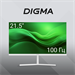 Монитор Digma 21.5" Progress 22A502F белый VA LED 5ms 16:9 HDMI M/M матовая 250cd 178гр/178гр 1920x1 DM22VB04