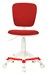 Кресло детское Бюрократ CH-W204/F красный 26-22 крестов. пластик подст.для ног пластик белый CH-W204/F/RED