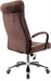 Кресло руководителя Бюрократ T-9928SL Fabric коричневый Italia 6 крестов. металл хром T-9928SL/FABR/BROWN