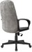 Кресло руководителя Бюрократ CH 002 Fabric серый Light-19 крестов. пластик пластик черный CH 002 LT19
