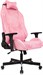 Кресло игровое Knight N1 Fabric розовый Velvet 36 с подголов. крестов. металл KNIGHT N1 PINK