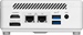 Неттоп MSI Cubi 5 1M-461BRU Core 7 150U (1.8) Graphics без ОС 2.5xGbitEth+1xGbitEth WiFi BT 65W белы 936-B0A822-461