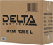 Батарея для ИБП Delta DTM 1255 L 12В 55Ач DTM 1255 L
