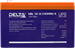 Батарея для ИБП Delta HRL 12-9 (1234W) X 12В 9Ач HRL 12-9 (1234W) X