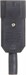 Вилка Lanmaster LAN-IEC-320-C14 IEC 60320 C14 10A 250V black LAN-IEC-320-C14