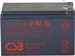 Батарея для ИБП CSB GP12120 F2 12В 12Ач GP12120F2