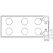 Батарея для ИБП CSB HR1234W F2 12В 9Ач HR1234W F2