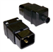 Вилка Lanmaster LAN-IEC-320-C20 IEC 60320 C20 16A 250V black LAN-IEC-320-C20