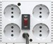 Стабилизатор напряжения Powercom TCA-2000 1000Вт 2000ВА белый TCA-2000