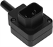 Вилка Lanmaster LAN-IEC-320-C14/90 угловая LAN-IEC-320-C14/90