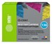 Картридж струйный Cactus CS-C9361 №136 многоцветный (18мл) для HP DJ 5443/D4163/DJ 6313/PS 2573/C318 CS-C9361