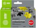 Картридж струйный Cactus CS-CLI451Y желтый (12мл) для Canon MG6340/5440/IP7240 с чипом CS-CLI451Y