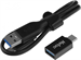 Накопитель SSD Netac USB-C 1TB NT01ZSLIM-001T-32BK Z Slim черный NT01ZSLIM-001T-32BK
