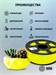 Пластик для принтера 3D Cactus CS-3D-ABS-1KG-YELLOW ABS d1.75мм 1кг L386м 1цв. CS-3D-ABS-1KG-YELLOW