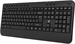 Клавиатура Оклик K257W черный USB беспроводная Multimedia (подставка для запястий) (2070286) 2070286