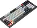Клавиатура A4Tech WS98 механическая черный/серый USB беспроводная BT/Radio for gamer LED WS98-1
