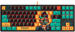 Клавиатура A4Tech AT87 Renegade черный/зеленый USB for gamer LED (AT87) кабель 1.8м AT87