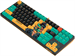 Клавиатура A4Tech AT87 Renegade черный/зеленый USB for gamer LED (AT87) кабель 1.8м AT87