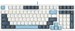 Клавиатура A4Tech FS300 механическая белый/синий USB for gamer LED (FS300 PANDA SNOWBOARDING) кабель FS300 PANDA SNOWBOARDING