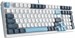 Клавиатура A4Tech FS300 механическая белый/синий USB for gamer LED (FS300 PANDA SNOWBOARDING) кабель FS300 PANDA SNOWBOARDING