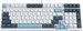 Клавиатура A4Tech FS300 механическая белый/синий USB for gamer LED (FS300 PANDA SNOWBOARDING) кабель FS300 PANDA SNOWBOARDING