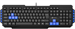 Клавиатура Оклик 750G FROST WAR черный/черный USB Multimedia for gamer (337452) кабель 1.8м 337452