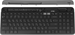 Клавиатура Logitech K580 черный/серебристый USB беспроводная BT/Radio slim Multimedia (920-009208) 920-009208