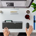 Клавиатура Logitech K580 черный/серебристый USB беспроводная BT/Radio slim Multimedia (920-009208) 920-009208