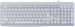 Клавиатура Acer OKW500 белый USB Multimedia (ZL.KBDEE.01S) кабель 1.8м ZL.KBDEE.01S