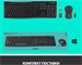 Клавиатура + мышь Logitech MK270 клав:черный мышь:черный USB беспроводная Multimedia (920-003381) 920-003381