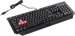 Клавиатура A4Tech B120N черный USB Multimedia for gamer LED (подставка для запястий) кабель 1.8м B120N