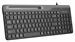 Клавиатура A4Tech FK25 черный/серый USB slim (FK25 BLACK) кабель 1.5м FK25 BLACK