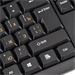 Клавиатура Оклик 130M черный USB (337077) кабель 1.6м 337077