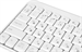 Клавиатура Logitech K251 белый беспроводная BT slim (920-013364) 920-013364
