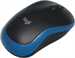 Мышь Logitech M185 черный/синий оптическая 1000dpi беспров. USB для ноутбука 2but (910-002632) 910-002632