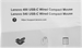 Мышь Lenovo 540 синий оптическая 2400dpi USB 3but (GY51D20878) GY51D20878