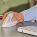 Мышь Logitech Lift белый оптическая 4000dpi silent беспров. BT/Radio USB для ноутбука 5but (910-0064 910-006486