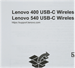 Мышь Lenovo 540 USB-C Wireless Compact светло-серый оптическая 2400dpi беспров. USB-C для ноутбука 3 GY51D20869