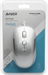 Мышь A4Tech Fstyler FM26S серебристый/белый оптическая 1600dpi silent USB для ноутбука 4but (FM26S U FM26S USB (ICY WHITE)