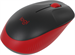 Мышь Logitech M190 черный/красный оптическая 1000dpi беспров. USB 2but (910-005926) 910-005926