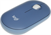 Мышь Logitech Pebble M350 синий оптическая 1000dpi silent беспров. BT/Radio USB для ноутбука 3but (9 910-006655