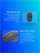 Мышь Logitech M196 графитовый оптическая 1000dpi беспров. BT для ноутбука 2but (910-007315) 910-007315